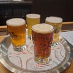 Flight of four 5ozs for $10!