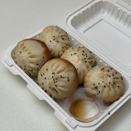 Pan Fried Pork Buns