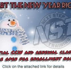 Next Step Training - Enroll now!!!