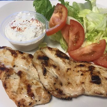 Opa Greek Restaurant - UNDER SANDWICHES/WRAPS: Chicken Souvlaki (without the pita bread) VG!! - Greek Near Me - Naples, Florida Opa Greek Restaurant - UNDER SANDWICHES/WRAPS: Chicken Souvlaki (without the pita bread) VG!! - Greek Near Me - Naples, Florida