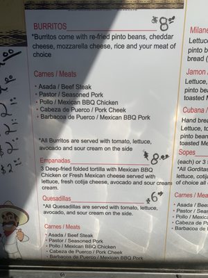 Menu photo 3 Taqueria Tequila Jalisco Apex, NC Menu photo 3 Taqueria Tequila Jalisco Apex, NC