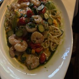 Shrimp zucchini pasta Shrimp zucchini pasta