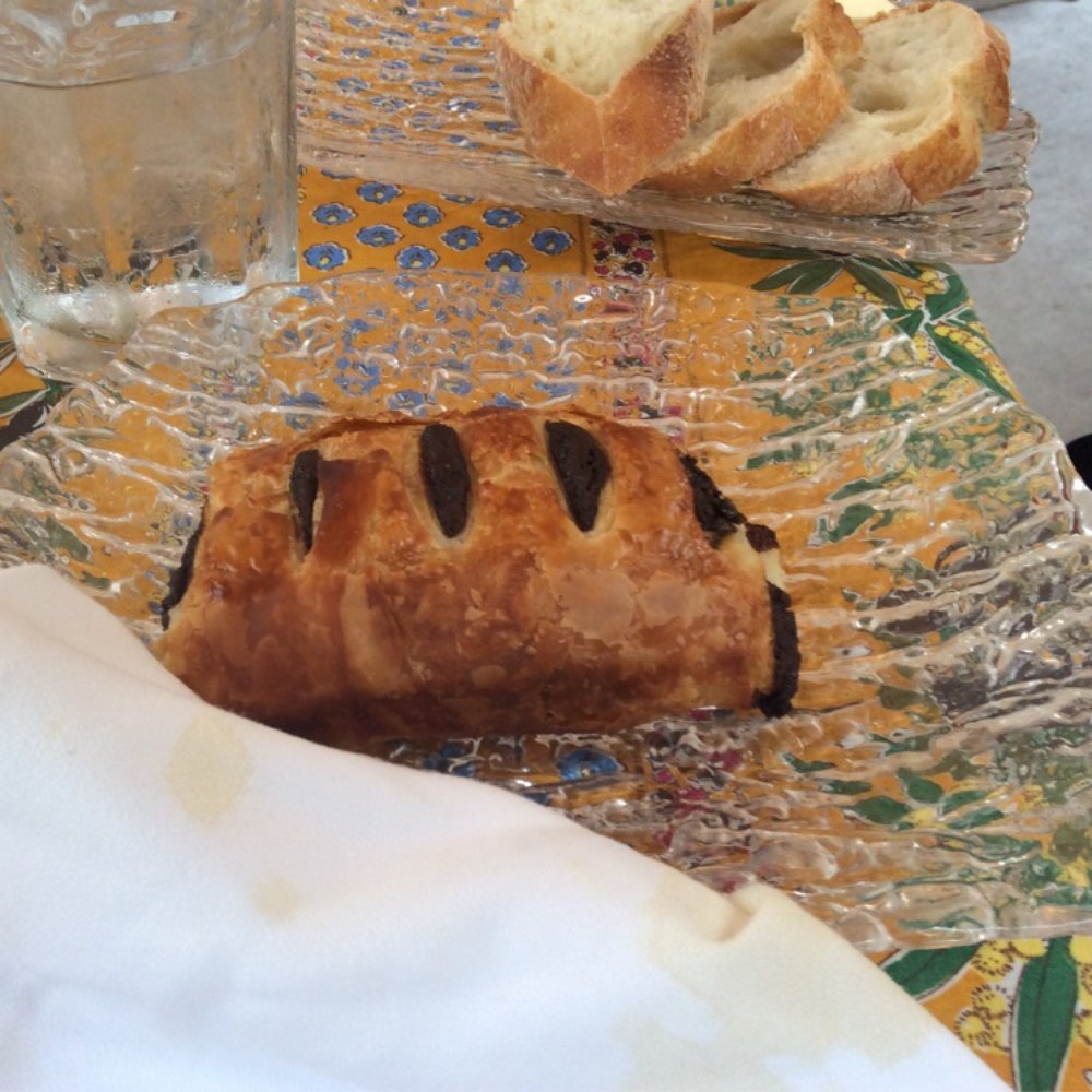 Suzette's Creperie - Chocolate croissant ! - French Near Me - Wheaton, Illinois