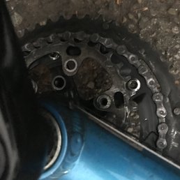 Chain ring fell off in the middle of a ride... Chain ring fell off in the middle of a ride...