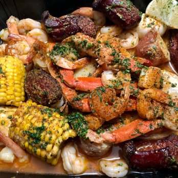 Mr. Shrimp Cajun Kitchen - Shrimp and crab boil- + sausage. nice batch! Excellent- great choice! - Cajun/Creole Near Me - Pompano Beach, Florida