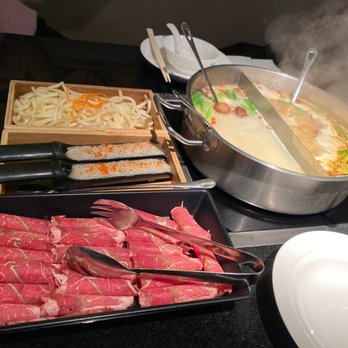 Happy Lamb Hot Pot - The broth tastes as good as it smells. Definitely recommend if you like hot pot! - Hot Pot Near Me - Boston, Massachusetts