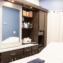 Waxology - Inside the spa.