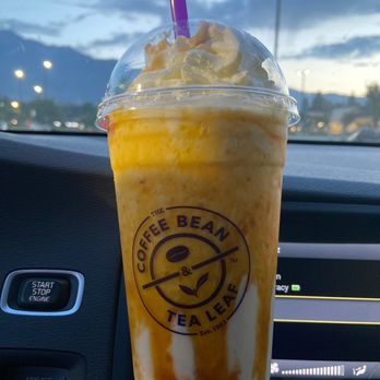 The Coffee Bean & Tea Leaf - Their NEW iced mango!!! - Coffee & Tea Near Me - Rancho Cucamonga, California The Coffee Bean & Tea Leaf - Their NEW iced mango!!! - Coffee & Tea Near Me - Rancho Cucamonga, California