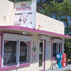 The Stuffed Pig - The front of the cafe