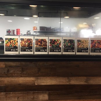 H Mart - Arcadia - Here's a picture of their widow posted menus from Su Fushion Chinese - Grocery Near Me - Arcadia, California