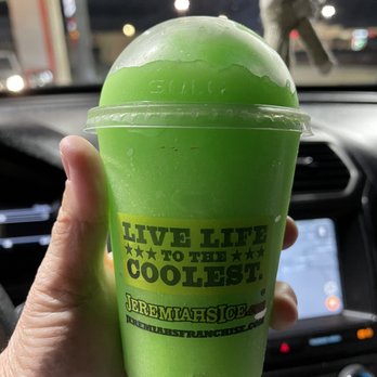 Jeremiah's Italian Ice - Sour green apple ice - Desserts Near Me - Spring, Texas Jeremiah's Italian Ice - Sour green apple ice - Desserts Near Me - Spring, Texas