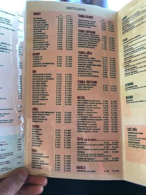 Menu photo 2 Mocambo Cancún, ROO Menu photo 2 Mocambo Cancún, ROO