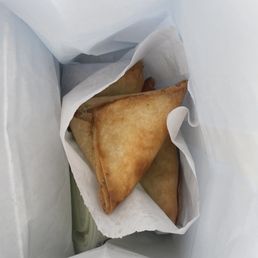 Veggie samosas Veggie samosas
