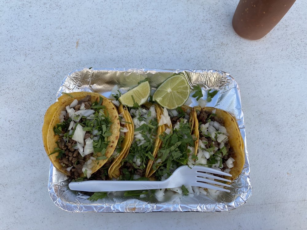 Food from Tacos El Tri