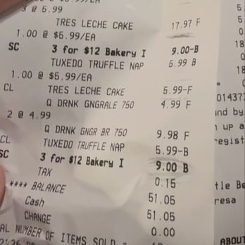 The Fresh Market - Receipt - Grocery Near Me - Myrtle Beach, South Carolina The Fresh Market - Receipt - Grocery Near Me - Myrtle Beach, South Carolina