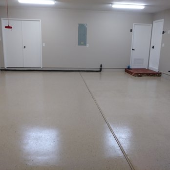 Andrade General Contractors - Finished Epoxy Floor Installation Happy Valley. - Painters Near Me