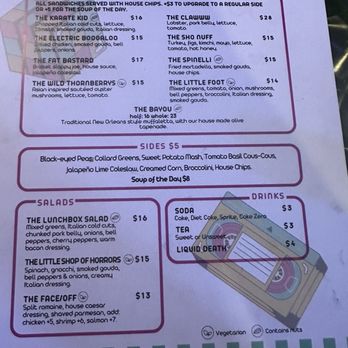 The Neon Lunchbox - Menu - Desserts Near Me - St. Petersburg, Florida