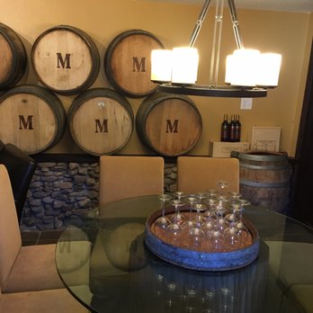 Maroon Wines - wine glasses on a glass table - Wineries Near Me - Napa, California Maroon Wines - wine glasses on a glass table - Wineries Near Me - Napa, California