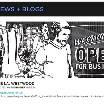 Hammer Museum - Email header from the Hammer. Vote to help by April 17, 2013, at http://myla2050.maker.good.is/projects/Hammer_Museum. - Museums Near Me - Los Angeles, California Hammer Museum - Email header from the Hammer. Vote to help by April 17, 2013, at http://myla2050.maker.good.is/projects/Hammer_Museum. - Museums Near Me - Los Angeles, California