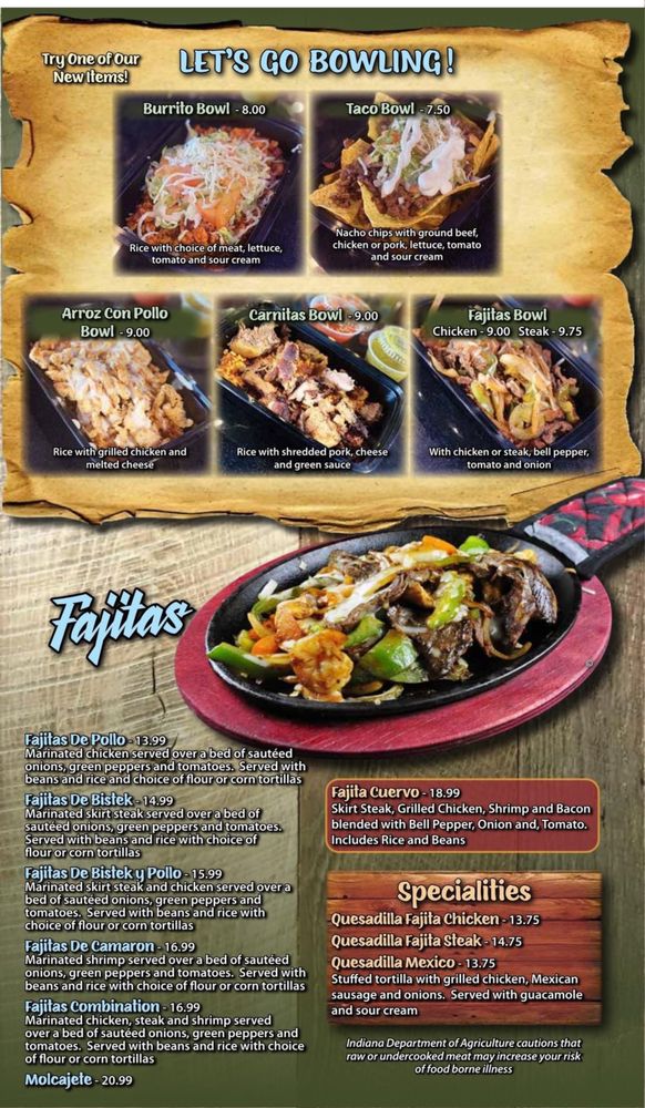 FAJITA GRILL Updated July 2024 12 Photos 385 W US Hwy 6