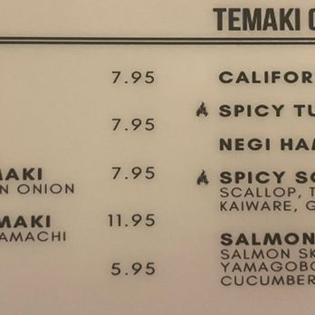 Zoku - Menu - Sushi Bars Near Me - Tracy, California