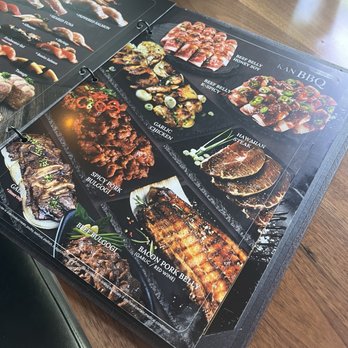 Kan Sushi - Bbq meat menu - Sushi Bars Near Me - Austin, Texas