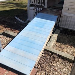 Willys Handyman Service - Before picture of a handicap ramp.