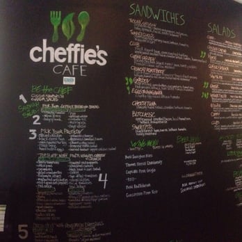 Cheffie's Cafe - Menu - Sandwiches Near Me - Memphis, Tennessee