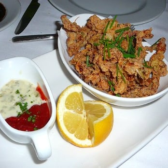 Jar - Fried Ipswich Clams: skip it unless you like eating just fried batter - New American Near Me - Los Angeles, California Jar - Fried Ipswich Clams: skip it unless you like eating just fried batter - New American Near Me - Los Angeles, California