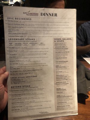Menu photo 3 LongHorn Steakhouse Tucson, AZ Menu photo 3 LongHorn Steakhouse Tucson, AZ