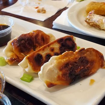 TGI Fridays Brooklyn - Burned potstickers - American Near Me - Brooklyn, Ohio TGI Fridays Brooklyn - Burned potstickers - American Near Me - Brooklyn, Ohio