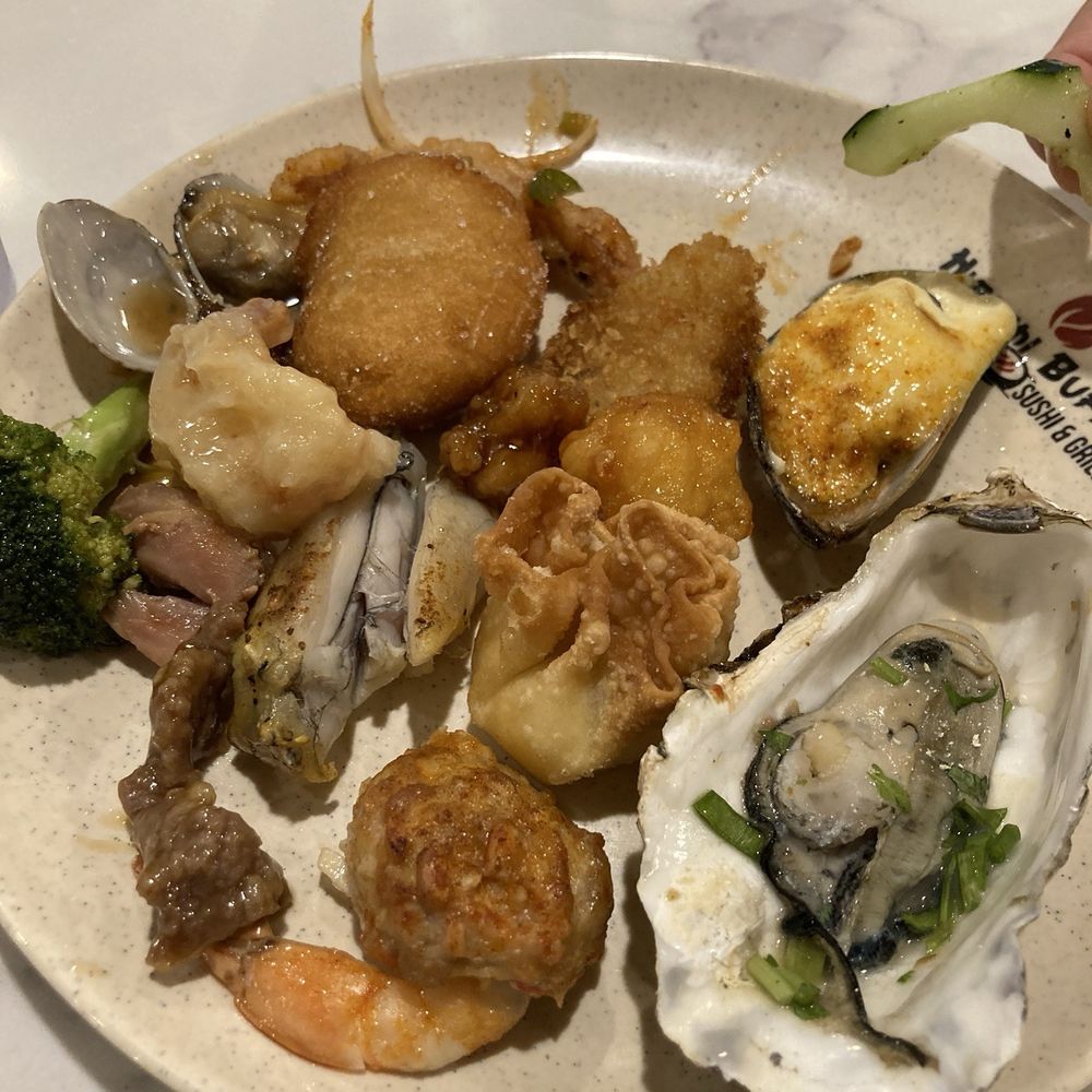 Hibachi Buffet - Some food choices - Buffets Near Me - Citrus Heights, California