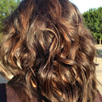 Emmanuel Salon - Balayage highlights (light brown & mahogany) taken in the sunlight - Hair Salons Near Me - Sugar Land, Texas Emmanuel Salon - Balayage highlights (light brown & mahogany) taken in the sunlight - Hair Salons Near Me - Sugar Land, Texas