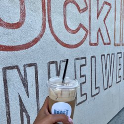 Draft Coffee - Don't think too much about who you are and what that means. Just sip a chai latte and smile big.