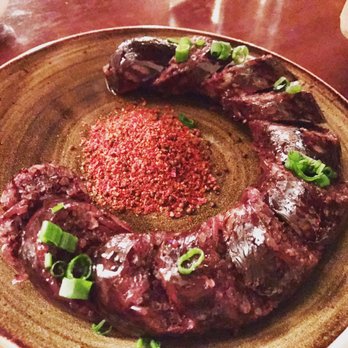 Insa - Soondae (Blood Sausage, Perilla Salt) - Korean Near Me - Brooklyn, New York Insa - Soondae (Blood Sausage, Perilla Salt) - Korean Near Me - Brooklyn, New York