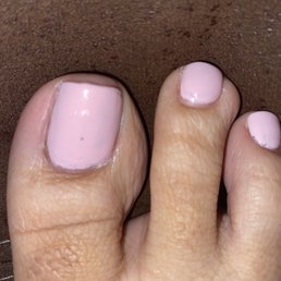 Terrible pedicure. 1/10