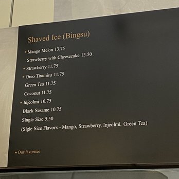 Oakobing - Menu (12/2021) - Ice Cream & Frozen Yogurt Near Me - Pasadena, California Oakobing - Menu (12/2021) - Ice Cream & Frozen Yogurt Near Me - Pasadena, California