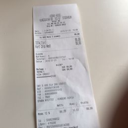 Receipt Receipt