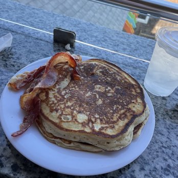 The Bite At The Box - a stack of pancakes and bacon - Breakfast & Brunch Near Me - Atlantic Beach, North Carolina The Bite At The Box - a stack of pancakes and bacon - Breakfast & Brunch Near Me - Atlantic Beach, North Carolina