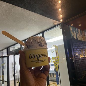 Gingers Divine Ice Cream - Two scoop of two flavors Ice cream - $8.45 including 15% tips. - Ice Cream & Frozen Yogurt Near Me - El Segundo, California Gingers Divine Ice Cream - Two scoop of two flavors Ice cream - $8.45 including 15% tips. - Ice Cream & Frozen Yogurt Near Me - El Segundo, California