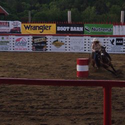 Painted Pony Championship Rodeo - Barrel racing u go girls