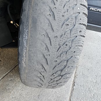 Quality Tire & Auto Service - Shredded Nokian Hakkepelita Studded tires. - Oil Change Stations Near Me - Anchorage, Alaska