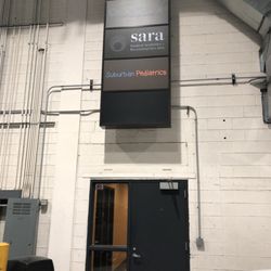 3T Imaging - An obscure entrance from the IBJI building's indoor garage.