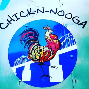 Chick-N-Nooga - ows a rooster on a sign - Chicken Shop Near Me Chick-N-Nooga - ows a rooster on a sign - Chicken Shop Near Me