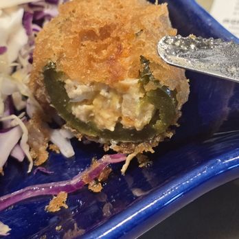 On The Border Mexican Grill & Cantina - Inside of Firecracker Stuffed Jalapeno - Tex-Mex Near Me - Elkridge, Maryland On The Border Mexican Grill & Cantina - Inside of Firecracker Stuffed Jalapeno - Tex-Mex Near Me - Elkridge, Maryland