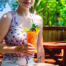The 649 - Slushies on the patio.