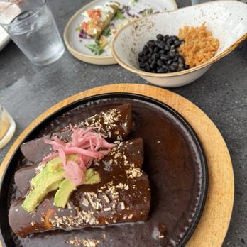 Hay's Place - This mole enchilada dish is amazing. - Mexican Near Me - Pebble Beach, California Hay's Place - This mole enchilada dish is amazing. - Mexican Near Me - Pebble Beach, California