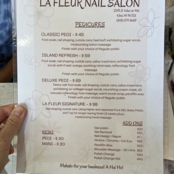 La Fleur Plumeria - Nail Salons Near Me - Kihei, Hawaii