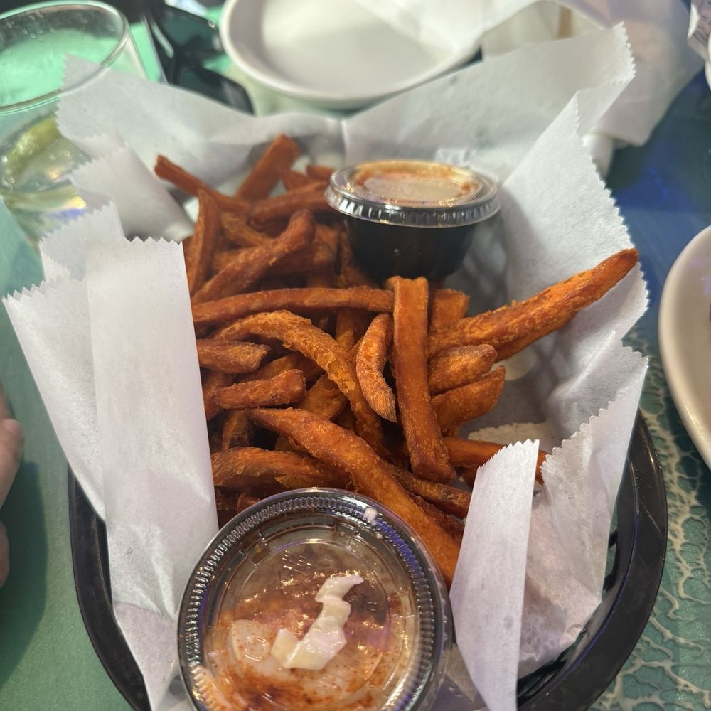 Coconuts On The Beach - Sweet Potato Fries - Bars Near Me - Cocoa Beach, Florida Coconuts On The Beach - Sweet Potato Fries - Bars Near Me - Cocoa Beach, Florida