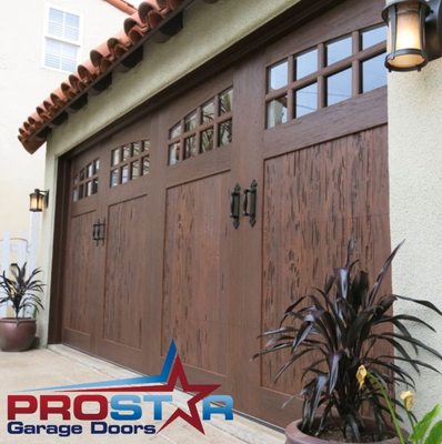 Garage Door Installation - Two-Car Garage - Your garage door is one of the first things you see when you return home. If it doesn't make your house look incredible, why not replace it? You can call ProStar Garage Doors to get a new garage door installation with a style and design you love.
We work with several top brands, including Amarr, C.H.I. Overhead Doors, LiftMaster and Mid-America Door Company, to provide you plenty of options. You can install an automatic overhead door with a sleek, contemporary look or use a door with a natural wood style to give your house a touch of elegance.
Call us today to learn more about your options for a new garage door installation in Frisco, Prosper, Grapevine & McKinney, TX and the northern Dallas-Fort Worth Metropolitan Area. Garage Door Installation - Two-Car Garage - Your garage door is one of the first things you see when you return home. If it doesn't make your house look incredible, why not replace it? You can call ProStar Garage Doors to get a new garage door installation with a style and design you love.
We work with several top brands, including Amarr, C.H.I. Overhead Doors, LiftMaster and Mid-America Door Company, to provide you plenty of options. You can install an automatic overhead door with a sleek, contemporary look or use a door with a natural wood style to give your house a touch of elegance.
Call us today to learn more about your options for a new garage door installation in Frisco, Prosper, Grapevine & McKinney, TX and the northern Dallas-Fort Worth Metropolitan Area.
